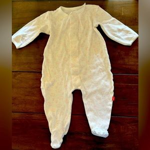 Magnetic Me footie 3-6 months cotton one piece